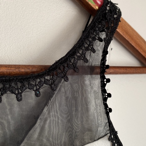 Iris & Ivy size 7 girls black and white formal dress. - Picture 5 of 15